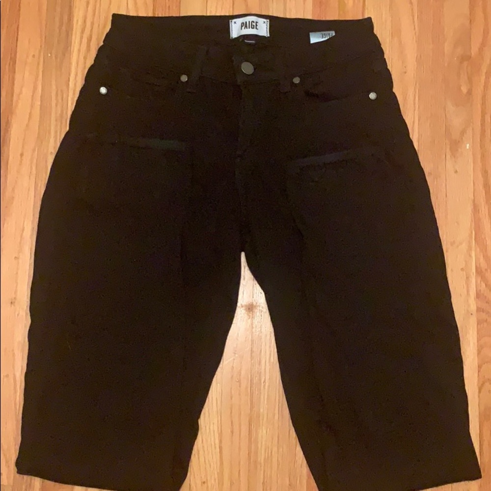 Paige Denim Verdugo Ultra Skinny black jeans 28